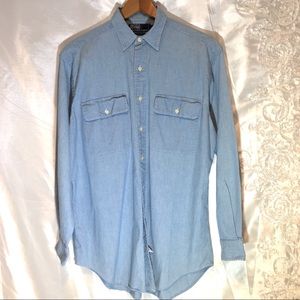 Vintage Polo by Ralph Laureen Faded Denim Shirt-S